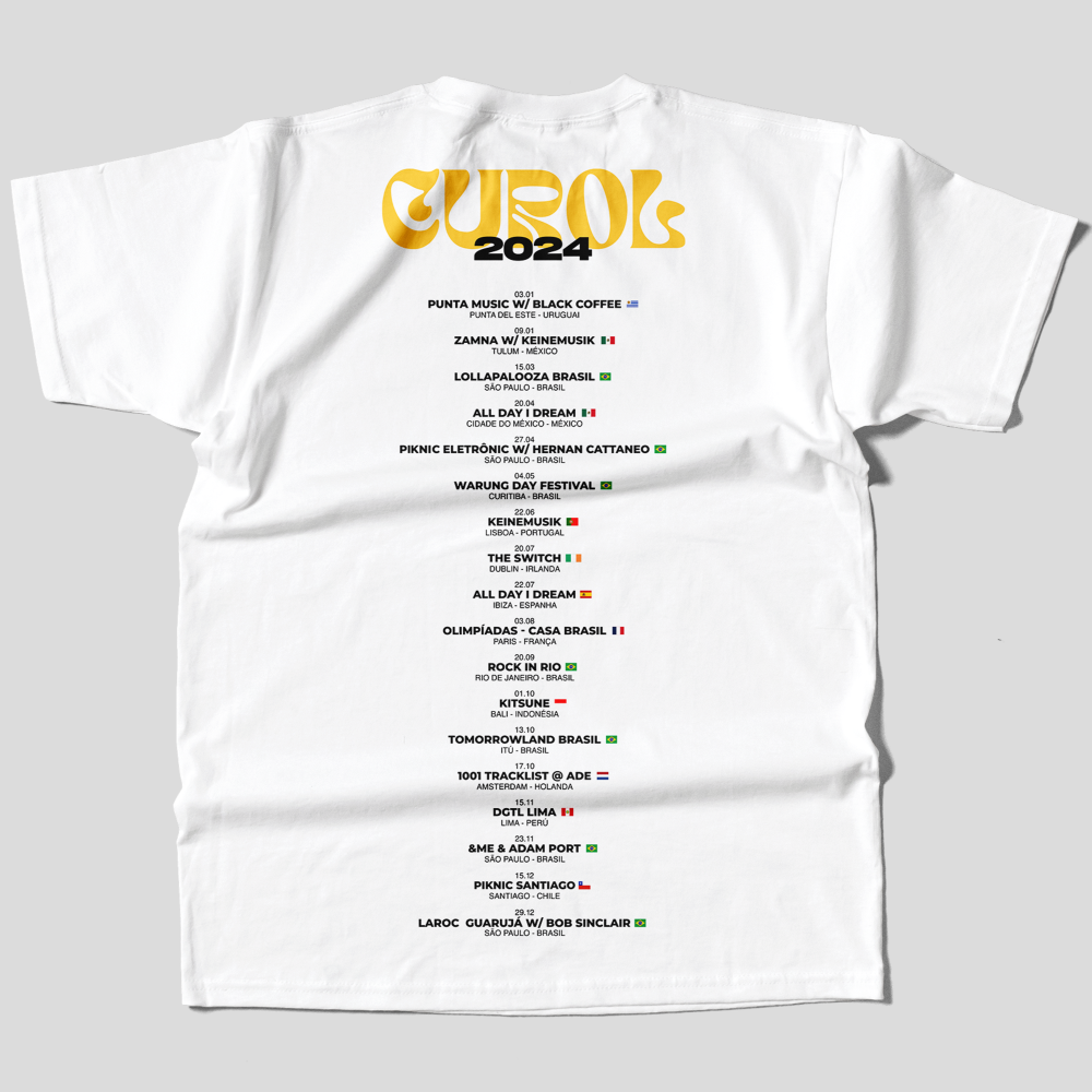 Camiseta World Tour 24